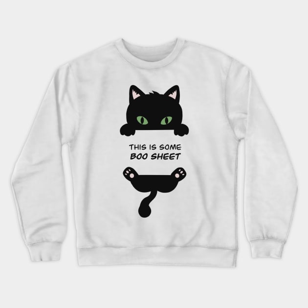 This is some BOO sheet - Halloween Crewneck Sweatshirt by Ivanapcm